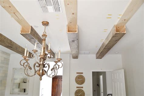 metal box beam ceilings|diy faux beams vaulted ceiling.